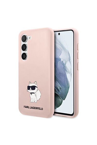Karl Lagerfeld Carcasă pentru Samsung Galaxy S23, silicon, roz