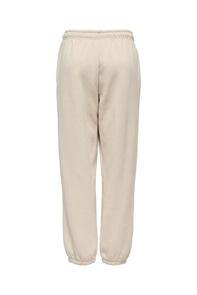 ONLY Onlbest Life Cuff Pant Swt Noos Women's Gray Sweatpants - 15357504