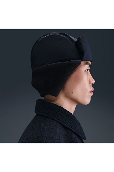 Nike Cap, Nike, U Nk Fly Cap Puffer Trapper L IB7310-010, Black