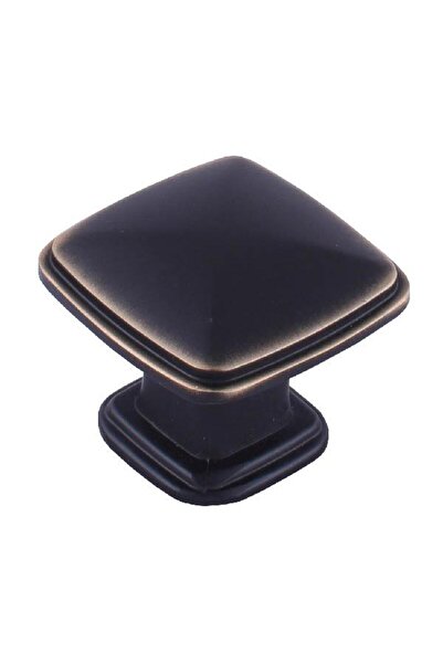 T & D BUTTONS 0364-K BLACK+ANTIQUE GOLD