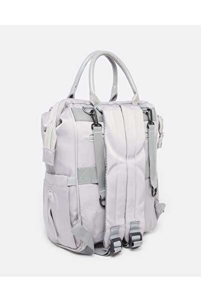 REDTAG Grey Diaper Bag With Changing Matt