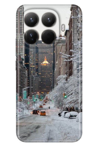 Cekuonline Xiaomi Mi 15t Pro Case Art Silicone Printed Tpu Winter New York