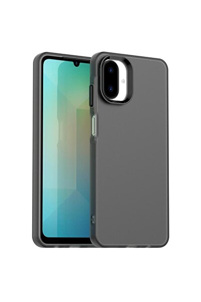 bovinox حافظة سامسونج جالاكسي A07 لا تترك بصمات الأصابع، تصميم شفاف ورقيق، حماية للكاميرا، حماية فائقة