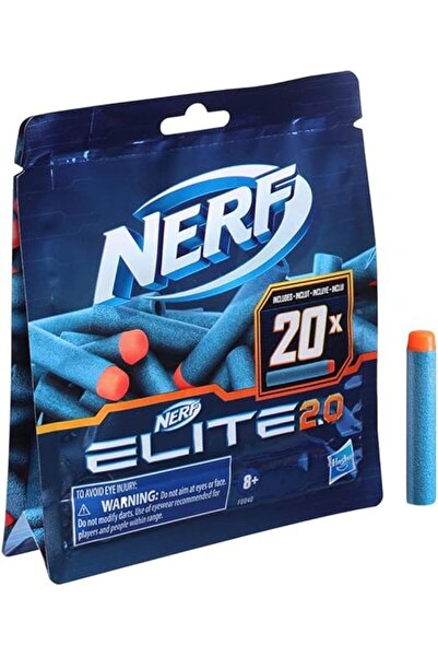 Nerf Elite 2.0 20-Dart Refill Pack - Official Foam Darts, Compatible with Elite Blasters