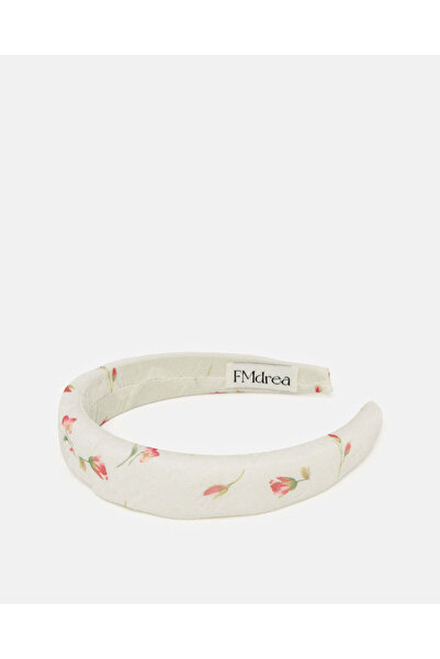 REDTAG Women Ivory Printed Headband Set (2 Piece)