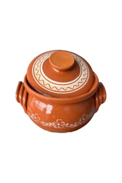 Ceramica Martinescu Clay pot, ceramic, for stuffed cabbage rolls, 2 liters