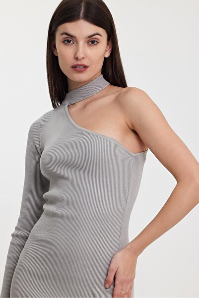 ALEXANDERGARDI One Shoulder Knit Dress(A92246-S)