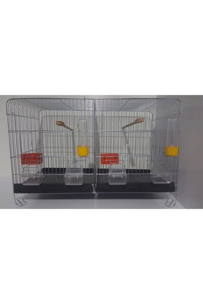 ÇotanaklarKafes Kafes Çifthane Aksesuarlı Salma Takım Ortadan Bölmeli Ayaklı ...