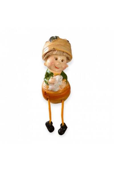 Ceramica Martinescu Decorative ceramic doll - Carrot