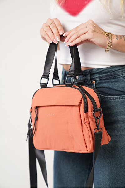 Solo Bag Women's Multi-Compartment Waterproof Crinkle Casual Crossbody Hand and Shoulder Bag