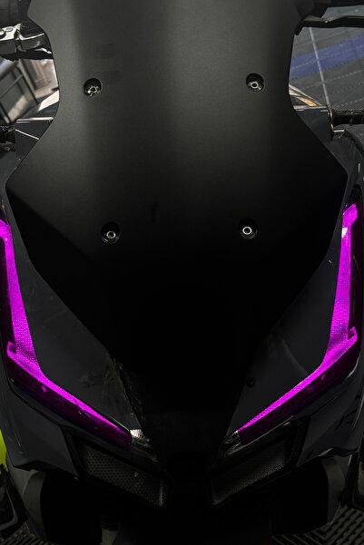 Banxtre Arora Beatrix için Mor Renk Far Filmi Sticker Etiket (Sağ ve Sol)