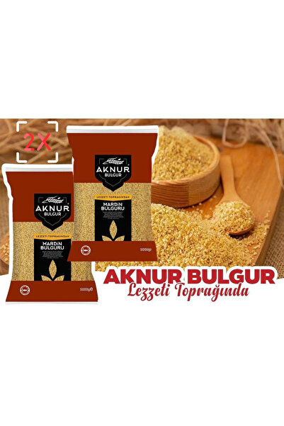 Aknur Seferkitel Mardin Bulguru 5KGX2 Lİ PAKET
