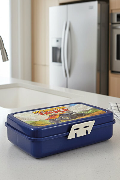 3 Compartment Feeding Box - School and Nursery Type Children's Feeding Container