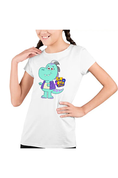 OEM Kids Girls Tim Rex Grandma Space Dinosaurs T-Rex T-Shirt