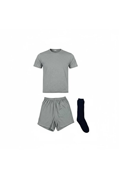 kacaraskerigiyim HAVACI ATLET ÇORAP BOXER 3LÜ SET ASKERİ MALZEME