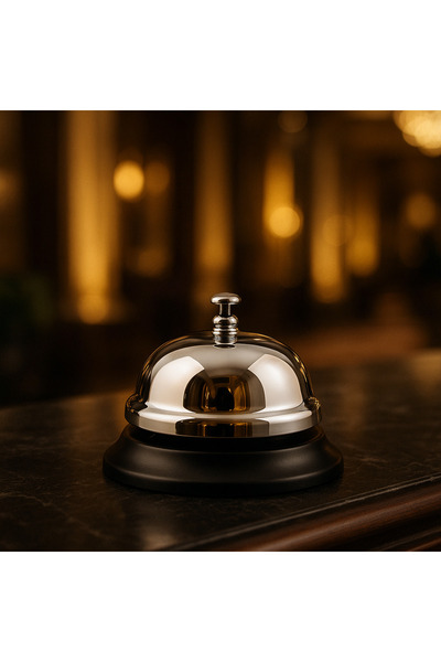 Veliday Resepsiyon Zili - Resepsiyon Çağrı Zili 10 cm