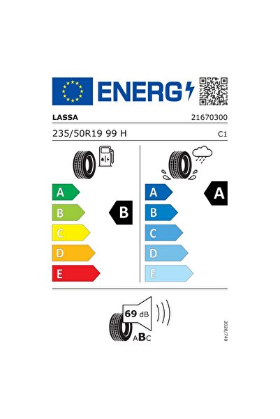 Lassa Anvelopa Vara Competus-HP 235/50R19 99H/B/A/69dB(B)