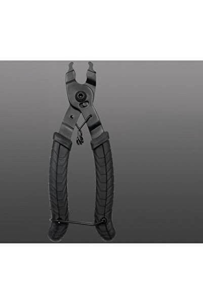 zola Bicycle chain pliers,for locking/unlocking,carbon steel,non-slip silicone handle,17x6x1.5 cm,black