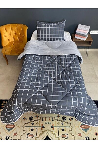 Constanza Exclusive Cotton Double-Sided Single Quilt Pillowcase Set