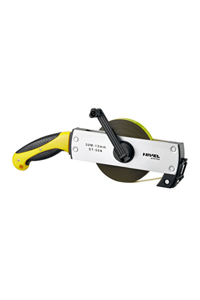 Nivel System ST-50A Steel Measuring Tape with Grip Zone
