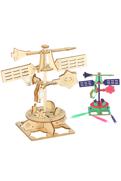 zola Weather science game, 3D, wood, self-assembly, 8+, 23 x 15.5 x 3 cm
