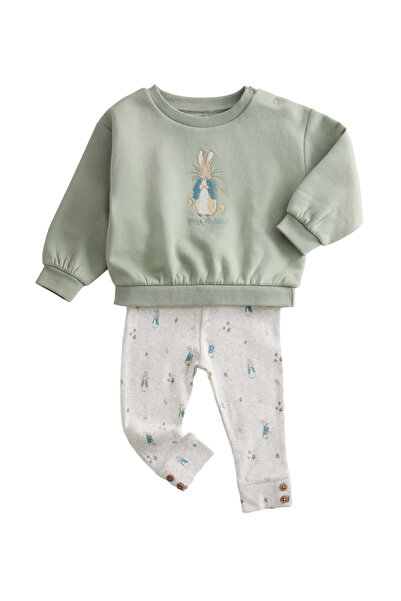 Marks & Spencer Pamuk Karışımlı Peter Rabbit Takım (0‑3 Yaş)