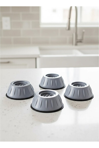 MH MiniHediye Washing machine refrigerator appliance white goods vibration preventer riser stand footrest 4 pieces