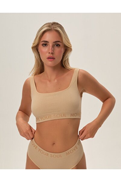 ESOTIQ Sutien sport pentru femei cu căptușeală detașabilă, bandă interioară largă, cu nervuri, confortabil, fără cusături | Fleen