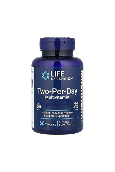Life Extension Two-Per-Day Multivitamin, 60 Tablets