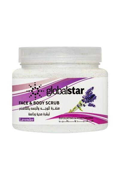 Globalstar مقشر جلوبال ستار للوجه والجسم - برائحة اللافندر 500 مل