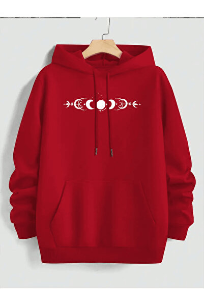 Flow touch هوديي فازز مطبوع مينيماليست