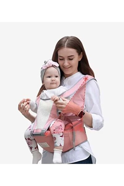 Generic Adjustable Comfortable Baby Carrier – Stylish Design with Hip and Back Support