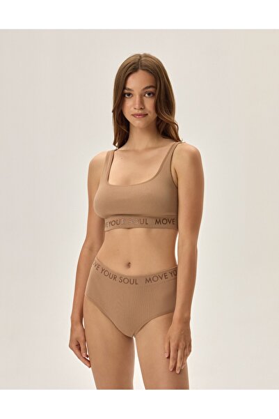 ESOTIQ Sutien sport pentru femei cu căptușeală detașabilă, bandă interioară largă, cu nervuri, confortabil, fără cusături | Fleen