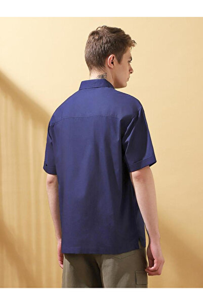 Dennis Lingo By Styli Men Relaxed Fit Cotton Casual Shirt