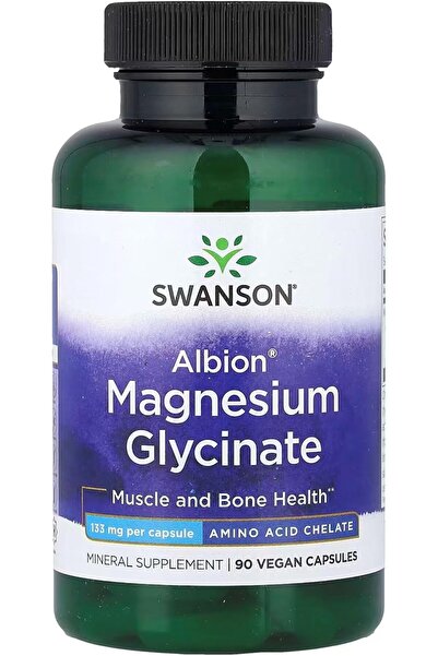 SWANSON ألترا ألبيون، مغنيسيوم مخلبي ١٣٣ ملغ - ٩٠ كبسولة