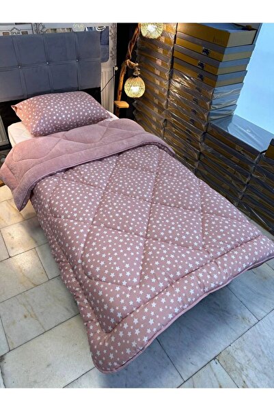 Constanza Exclusive Cotton Double-Sided Single Quilt Pillowcase Set