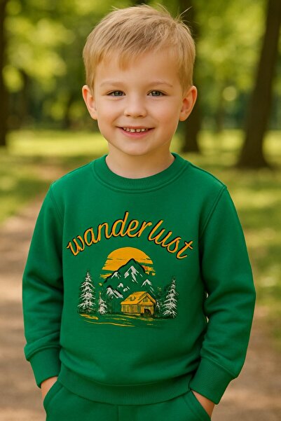 Yalçınoğlu Kids 3 Thread Thick Winter Children's Suit I Special Design Offering Comfort, Style and Quality Together (4-12 Years Old)