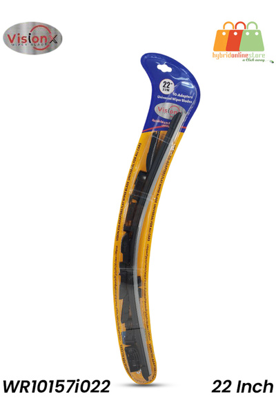 visionX شفرة مساحات مسطحة عالمية مقاس 22 بوصة مع 10 قطع محول لجميع السيارات، ...