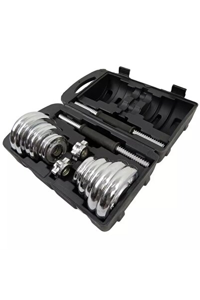 ZOCO BODY FIT Set de gantere, Zoco Body Fit® SL-001, greutate totală 30 kg, reglabile, oțel, crom