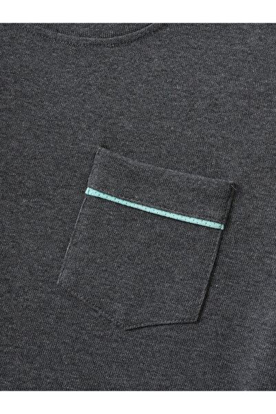 Take Two By Styli Pocket Detail Round Neck Top and Pyjama Set