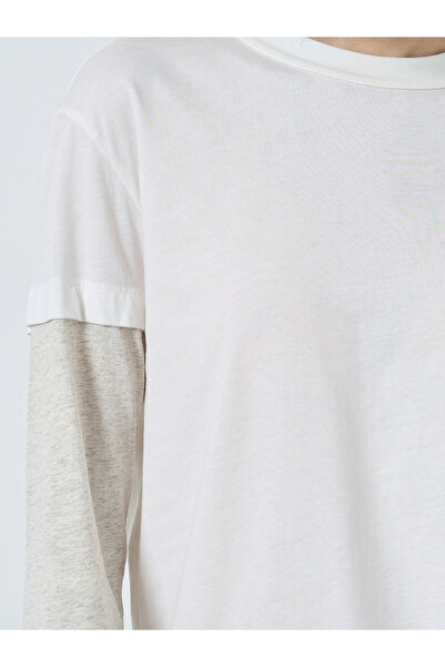 Styli Solid Twofer Style Long Sleeve T-Shirt