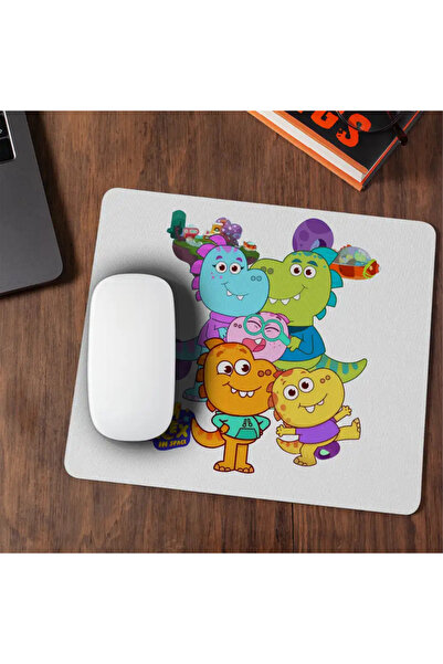 OEM Mousepad Tim Rex The Whole Family Space Dinosaurs Cosmos