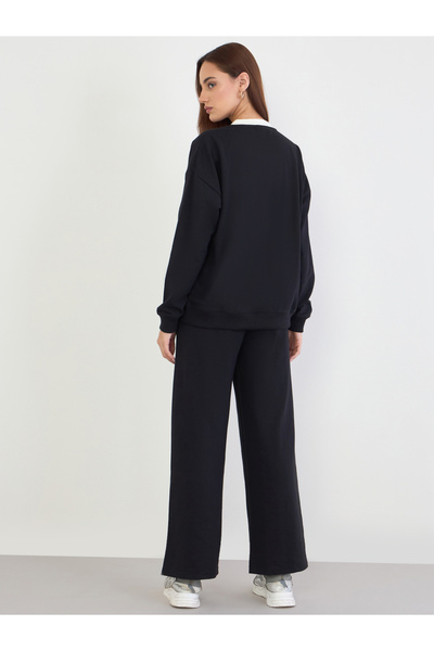 Styli Oversized Regular Length Sweatshirt and Joggers Co-Ords