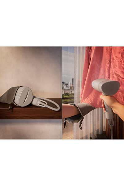 AEG Steam iron HS5-16UG, 1200W, 100 ml, 22 g/min, Foldable handle, Gray