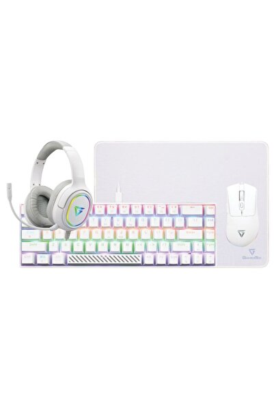 Gamertek Power Pack V2 4-in -1 Gaming Bundle - White