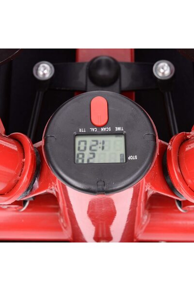 ZOCO BODY FIT Mini Stepper, Zoco Body Fit® TBJ004, LCD Screen, Red