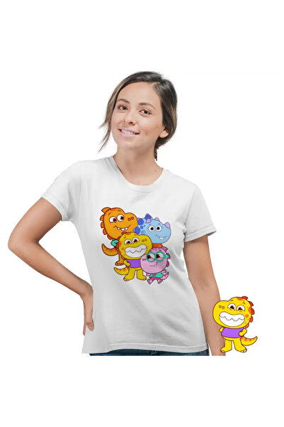 OEM Women's T-Shirt Tim Rex Space Adventures Dinosaurs Space Cosmos