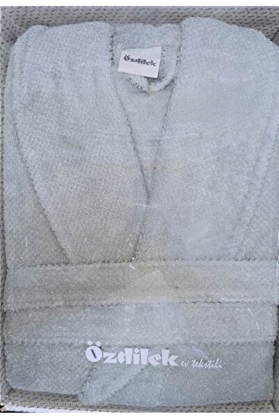 Özdilek Colored(Avm) Green Shawl Robe (L)