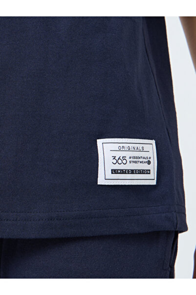 Styli Teens Blue T-Shirt and Badge Detail Joggers Set