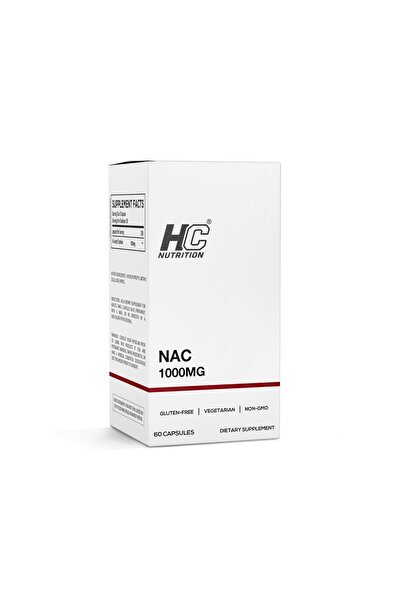 HC Nutrition NAC 1000mg 60 Caps